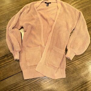 COZY CARAMEL CARDIGAN FOREVER 21 FUN FOR FALL